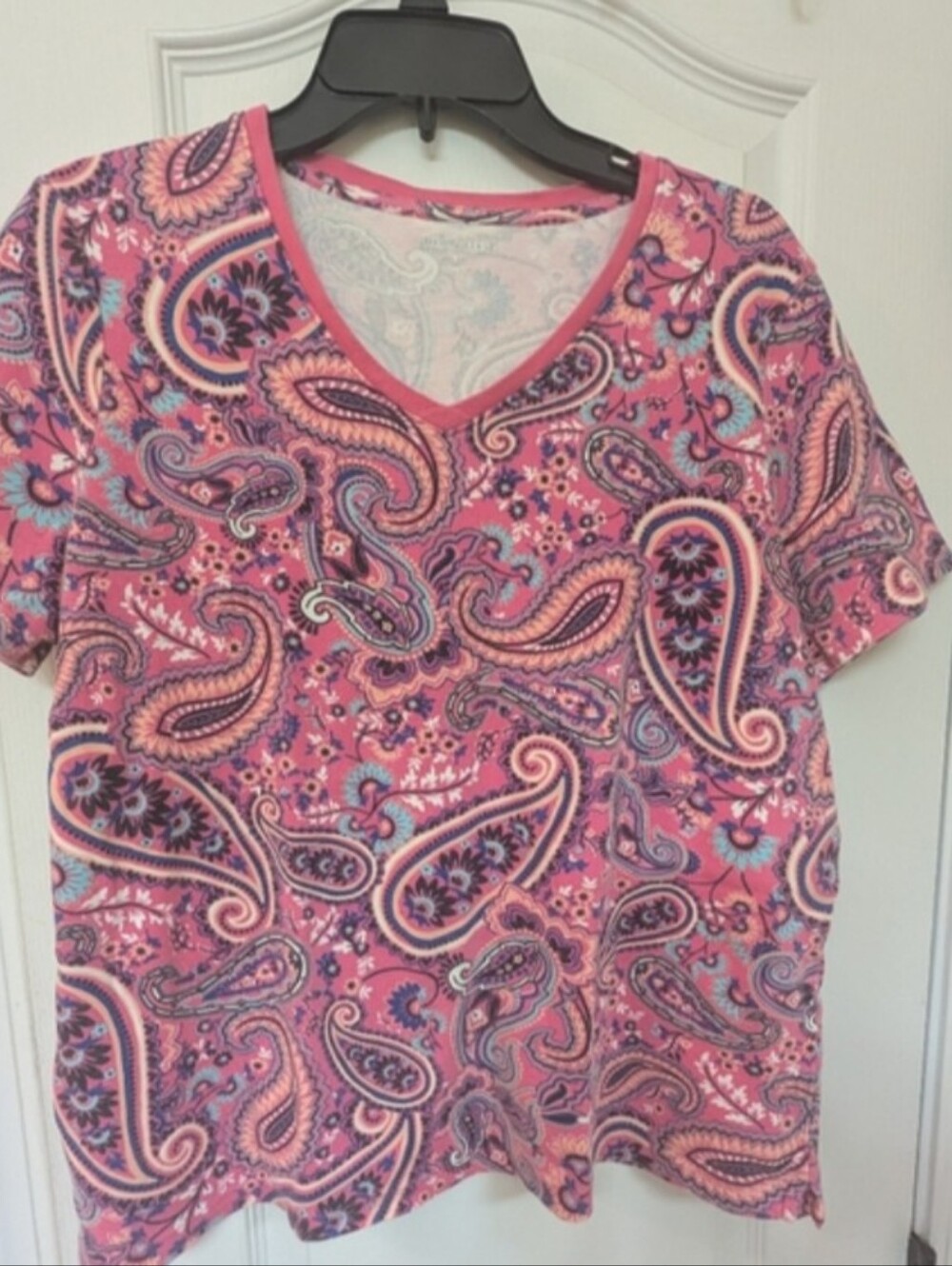 Kim Rogers 8 Shirt Bundle Multi-Color Short Sleeve Tees - L - Picture 3 of 9
